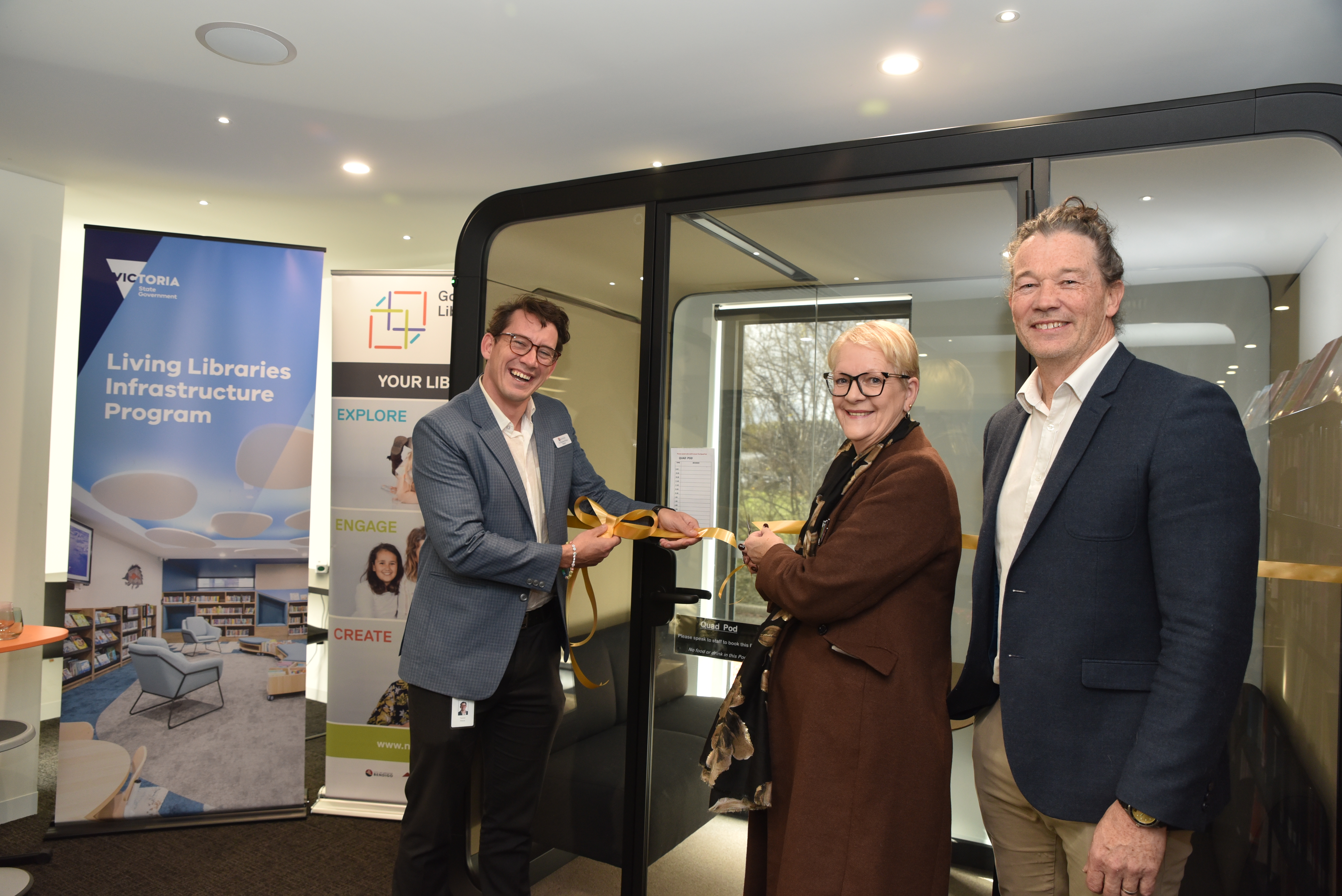 Labor Delivers New Library Pods in Kangaroo Flat Main Image